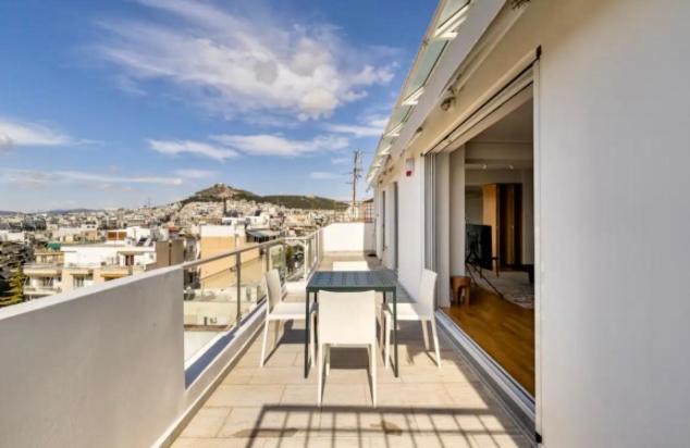 Pratinou Penthouse Apartment Атина Екстериор снимка